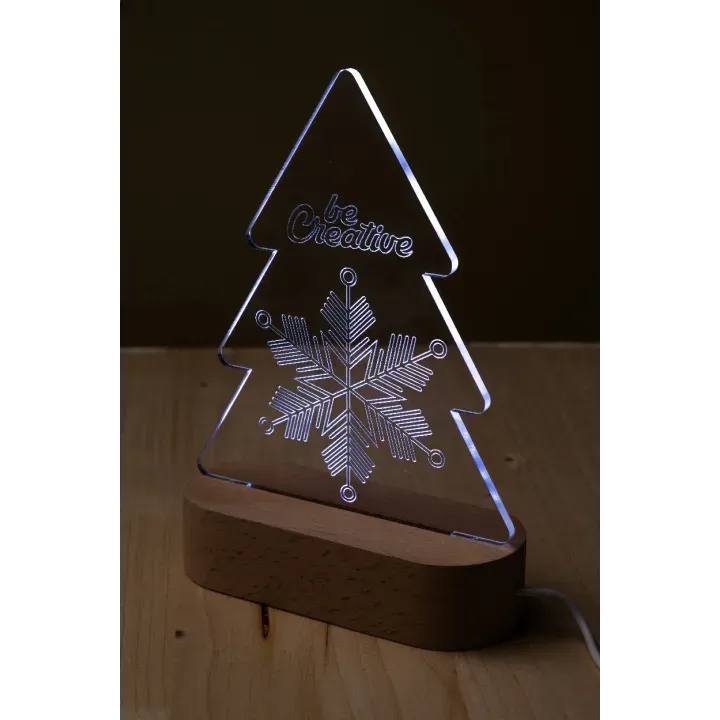 Christmas tree LED light trophy - AP716921 (ANDA#01T)